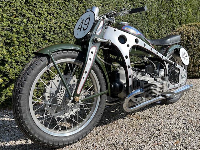 1939 zundapp ks600 racer oldtimer motorfiets - afbeelding 1 van  23