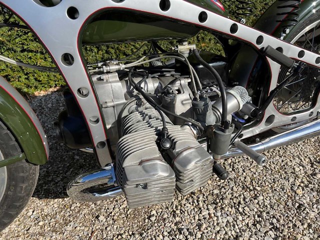 1939 zundapp ks600 racer oldtimer motorfiets - afbeelding 15 van  23