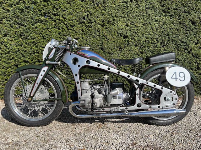 1939 zundapp ks600 racer oldtimer motorfiets - afbeelding 12 van  23