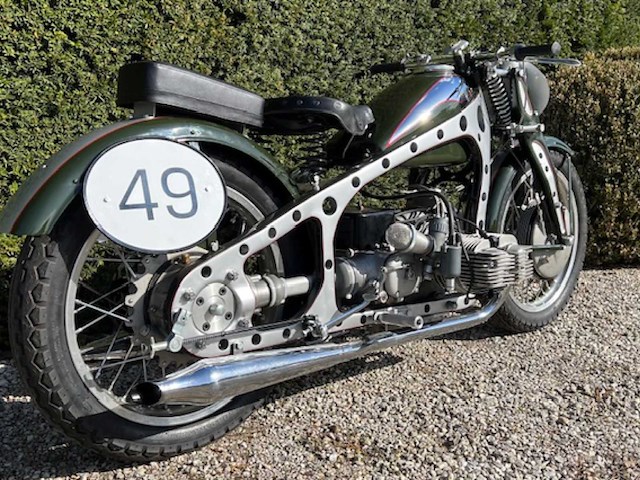 1939 zundapp ks600 racer oldtimer motorfiets - afbeelding 19 van  23