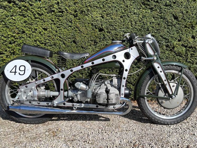 1939 zundapp ks600 racer oldtimer motorfiets - afbeelding 20 van  23