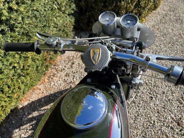 1939 zundapp ks600 racer oldtimer motorfiets - afbeelding 21 van  23