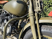 1941 harley-davidson 41wl south african union defence forces oldtimer motorfiets - afbeelding 2 van  15