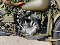 1941 harley-davidson 41wl south african union defence forces oldtimer motorfiets - afbeelding 3 van  15