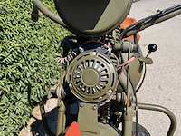 1941 harley-davidson 41wl south african union defence forces oldtimer motorfiets - afbeelding 5 van  15