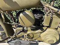 1941 harley-davidson 41wl south african union defence forces oldtimer motorfiets - afbeelding 7 van  15