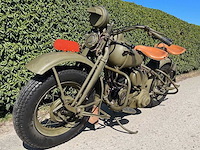 1941 harley-davidson 41wl south african union defence forces oldtimer motorfiets - afbeelding 1 van  15