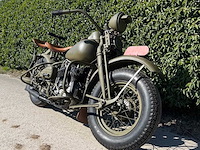 1941 harley-davidson 41wl south african union defence forces oldtimer motorfiets - afbeelding 10 van  15