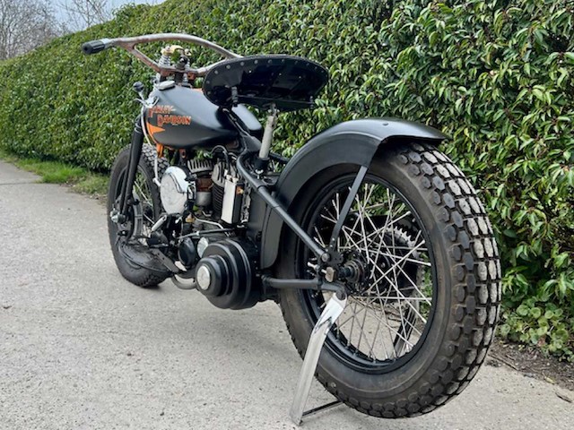 1942 harley-davidson 42wl oldtimer motorfiets - afbeelding 12 van  16