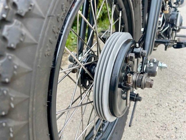 1942 harley-davidson 42wl oldtimer motorfiets - afbeelding 14 van  16