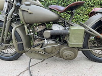 1943 harley-davidson 43wlc oldtimer motorfiets - afbeelding 2 van  13