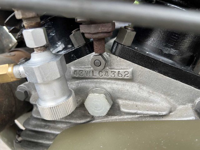 1943 harley-davidson 43wlc oldtimer motorfiets - afbeelding 3 van  13