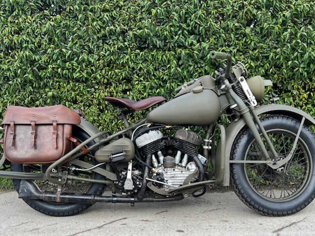 1943 harley-davidson 43wlc oldtimer motorfiets - afbeelding 6 van  13