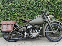 1943 harley-davidson 43wlc oldtimer motorfiets - afbeelding 6 van  13