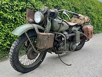 1944 harley-davidson wla oldtimer motorfiets - afbeelding 1 van  21