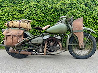 1944 harley-davidson wla oldtimer motorfiets - afbeelding 15 van  21