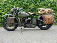 1944 harley-davidson wla oldtimer motorfiets - afbeelding 17 van  21