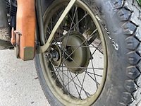 1945 harley-davidson wla v-twin zijklepper oldtimer motorfiets - afbeelding 3 van  11