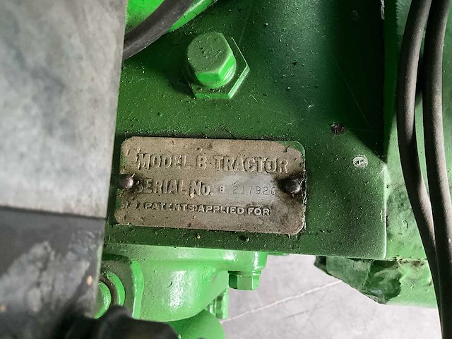 1946 john deere model b vintage tractor - afbeelding 20 van  28