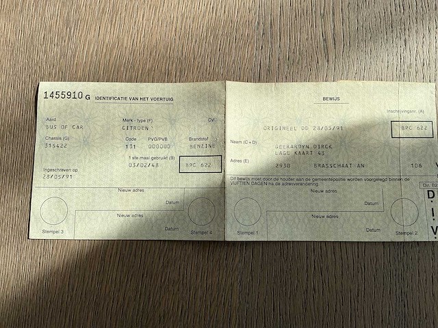 1948 citroen u23 personenauto - afbeelding 15 van  23