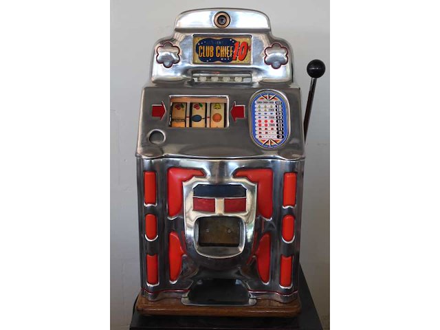 1949 - club chief chinese front - speelautomaat - afbeelding 2 van  8