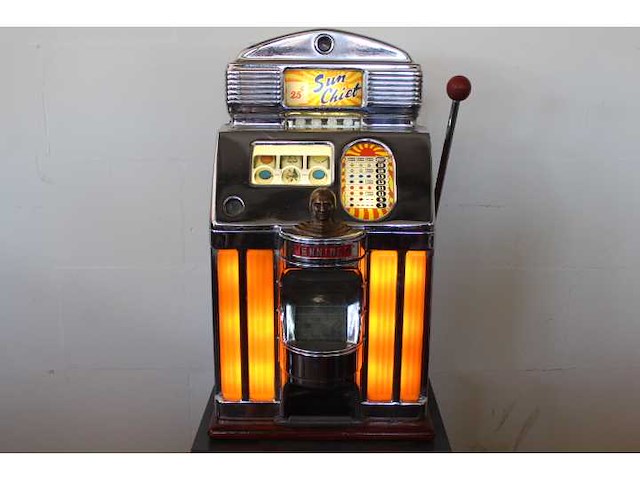 1949 - sun chief - speelautomaat - afbeelding 1 van  7