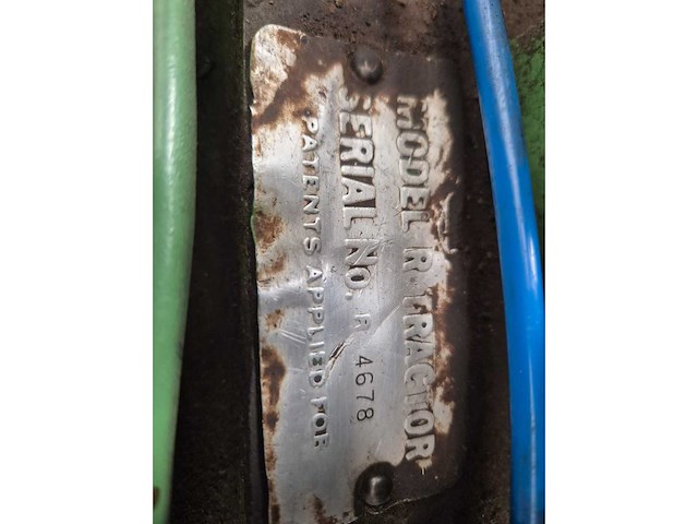 1950 john deere r pony start antieke tractor - afbeelding 11 van  11