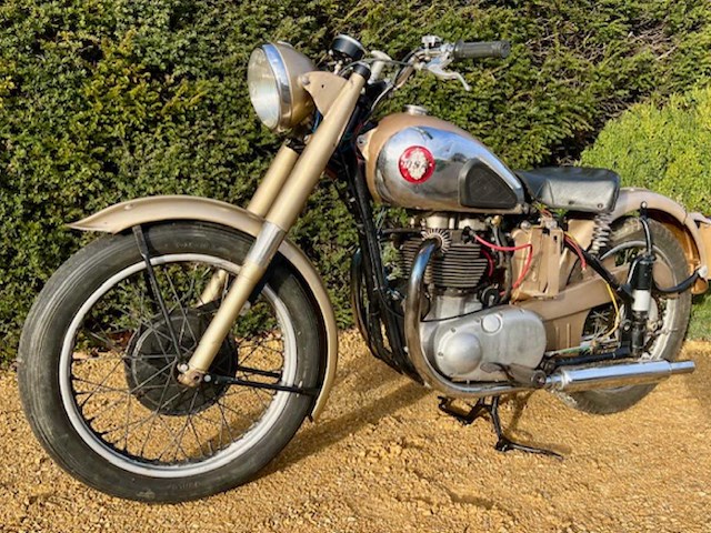 1951 bsa a10 oldtimer motorfiets - afbeelding 10 van  10