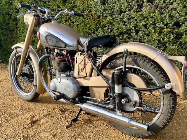 1951 bsa a10 oldtimer motorfiets - afbeelding 2 van  10