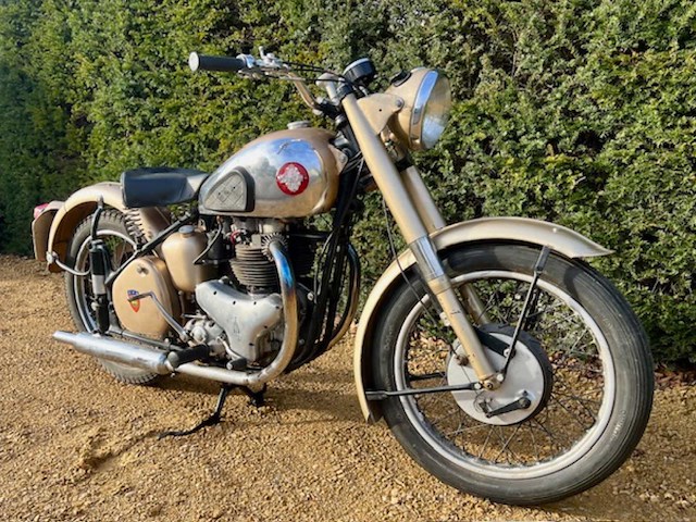 1951 bsa a10 oldtimer motorfiets - afbeelding 9 van  10