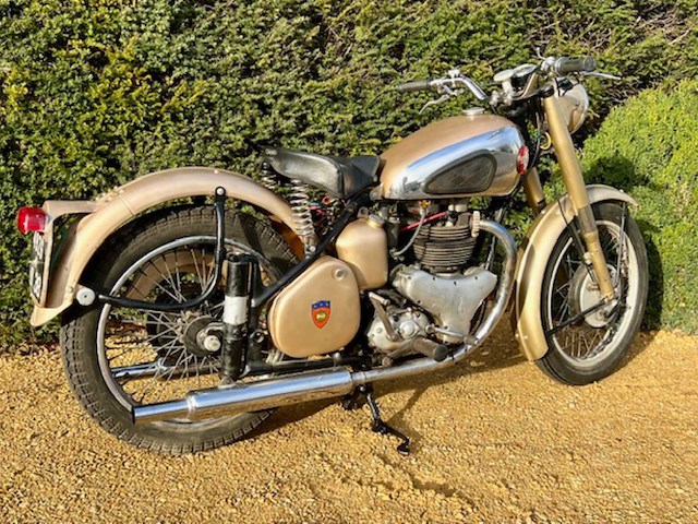 1951 bsa a10 oldtimer motorfiets - afbeelding 5 van  10