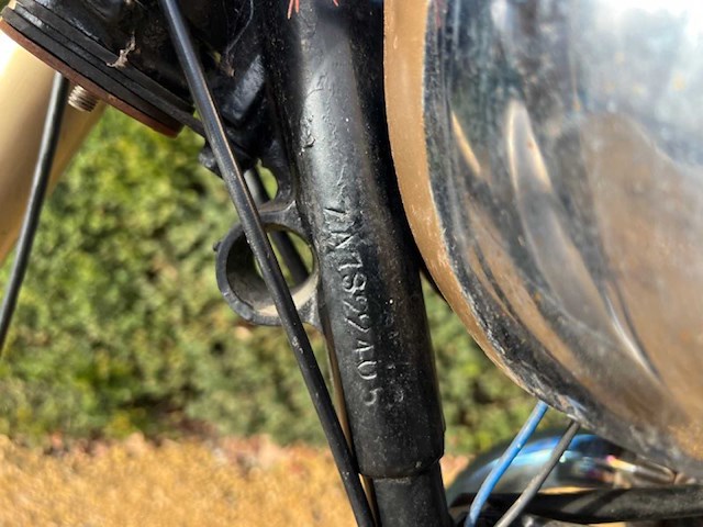 1951 bsa a10 oldtimer motorfiets - afbeelding 8 van  10