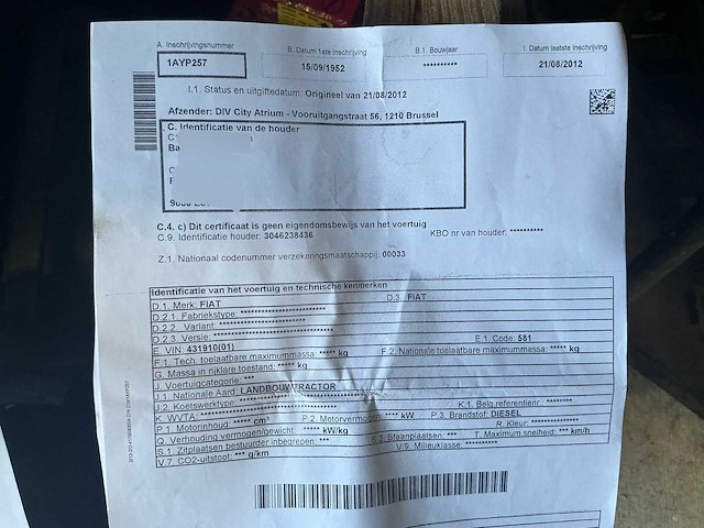 1952 fiat 411r - afbeelding 18 van  27