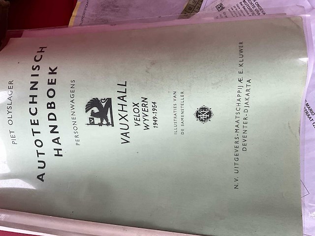 1952 vauxhall eix oldtimer - afbeelding 28 van  34