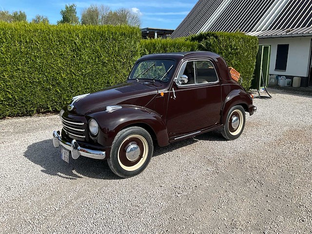 1953 - fiat - 500c - oldtimer - afbeelding 1 van  38
