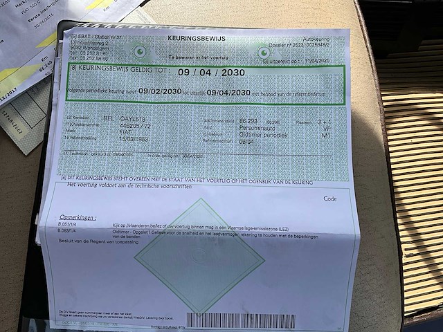 1953 - fiat - 500c - oldtimer - afbeelding 25 van  38