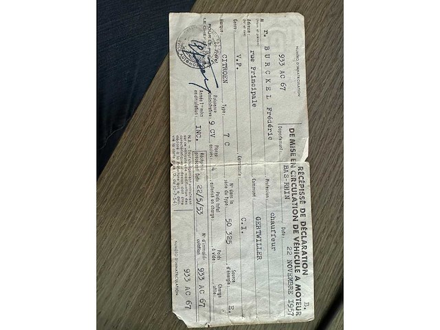 1953 citroën traxxion - oldtimer - afbeelding 3 van  13