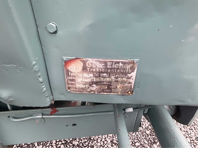 1953 eischer ekl15 vintage tractor - afbeelding 6 van  9