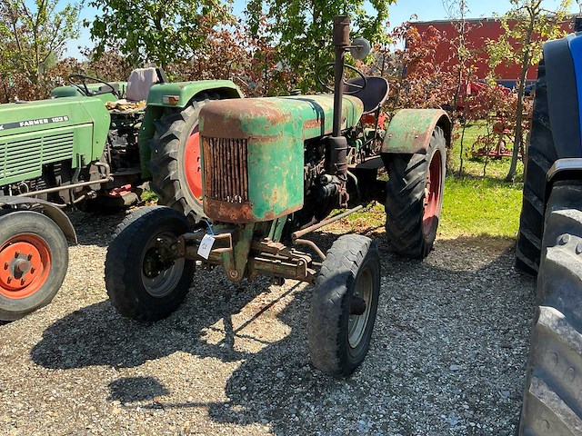 1953 fendt dieselross oldtimer tractor - afbeelding 1 van  13