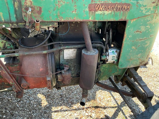 1953 fendt dieselross oldtimer tractor - afbeelding 8 van  13
