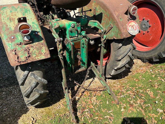 1953 fendt dieselross oldtimer tractor - afbeelding 12 van  13
