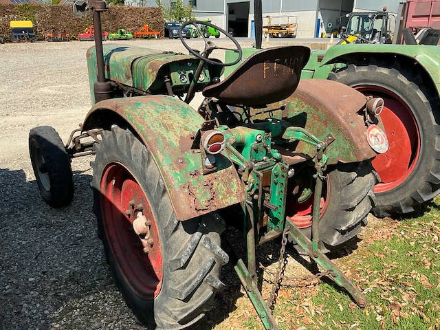 1953 fendt dieselross oldtimer tractor - afbeelding 13 van  13