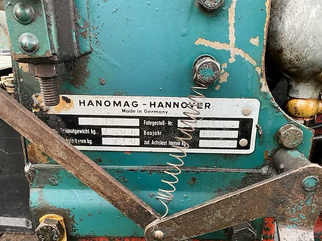 1954 hanomag r 19 landbouwtractor 2wd - afbeelding 8 van  34