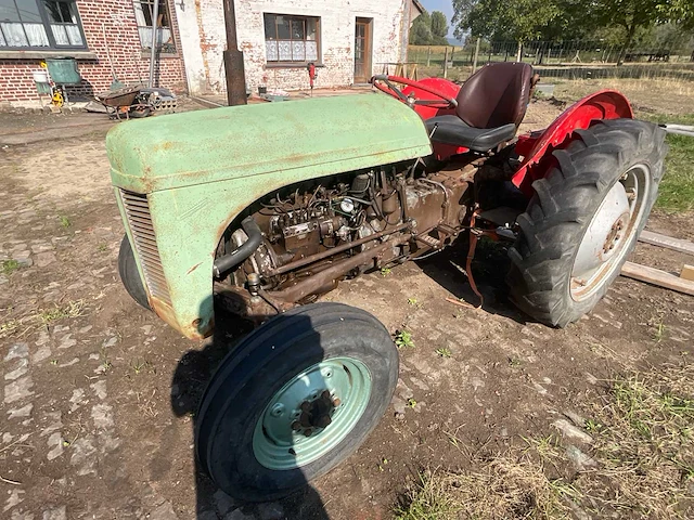 1954 massey ferguson tef 20 petit gris antieke tractor - afbeelding 1 van  22