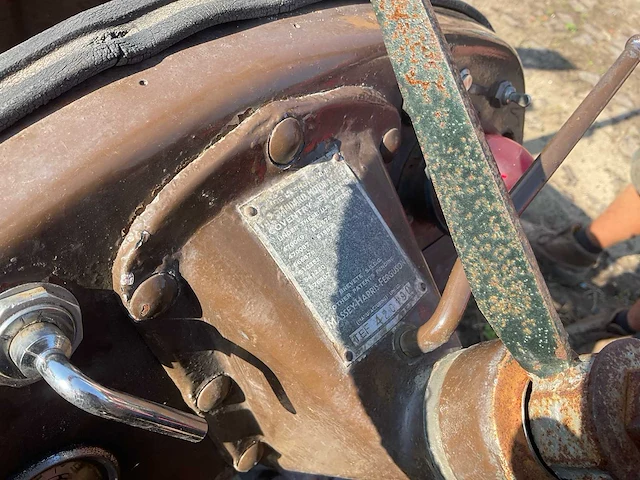 1954 massey ferguson tef 20 petit gris antieke tractor - afbeelding 9 van  22
