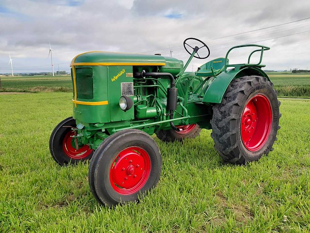 1955 deutz f2l514/53 vintage tractor - afbeelding 1 van  15