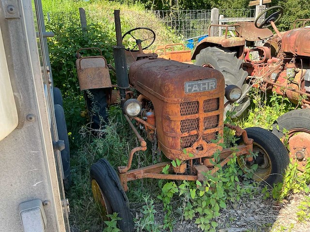 1955 fahr d15ph oldtimer tractor - afbeelding 3 van  7