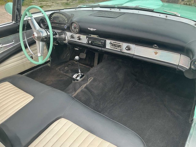 1955 ford thunderbird 55 oldtimer - afbeelding 22 van  46