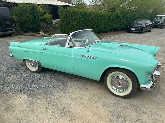 1955 ford thunderbird 55 oldtimer - afbeelding 44 van  46