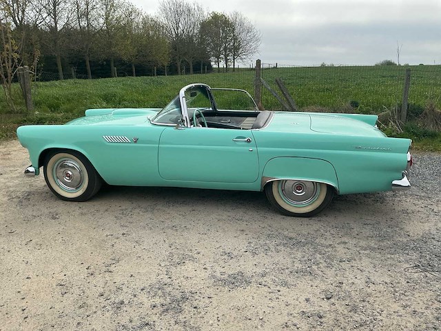 1955 ford thunderbird 55 oldtimer - afbeelding 45 van  46